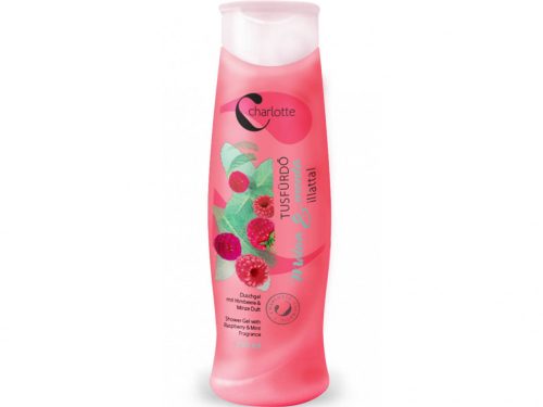 Charlotte női tusfürdő 750ml - Málna és Menta