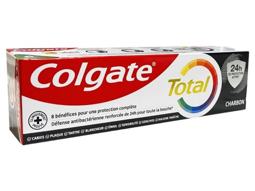Colgate FOGKRÉM 75ml - Total 24H - Aktív szenes