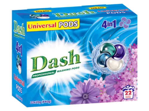 Dash mosókapszula 22db - 4in1 - Univerzális