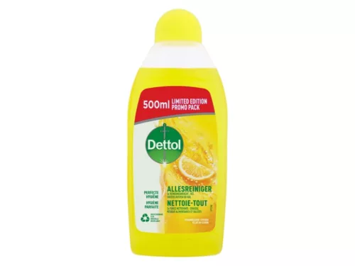 Dettol Általános tisztitó Limitált 500ml - Citrom