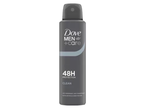 Dove Men+Care deo SPRAY 48h 150ml - Clean