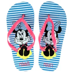 Disney Minnie Blue Bow gyerek papucs, Flip-Flop 28-29