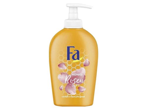 Fa pumpás folyékony szappan 250ml -  Méz és Rózsa