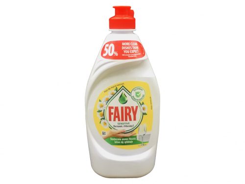 Fairy mosogatószer 450 ml - Sensitive - Kamilla és E-vitamin