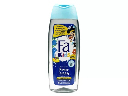 Fa Kids gyerek tusfürdő és sampon 250ml - Kalóz