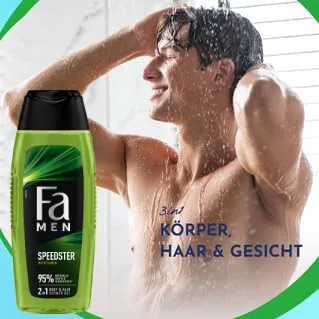 Fa men férfi tusfürdő és sampon 2in1 250ml - Speedster
