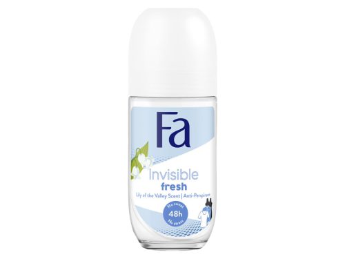 Fa női deo GOLYÓS üveges 50ml - Invisible Fresh