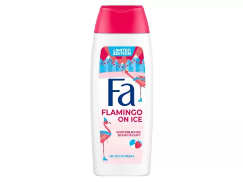 Fa női tusfürdő 250ml - Flamingo on Ice - Télies bogyós gyümölcsök
