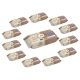 Fibril nedves törlőkendő 90db-os Fedeles Levendula(12csomag)