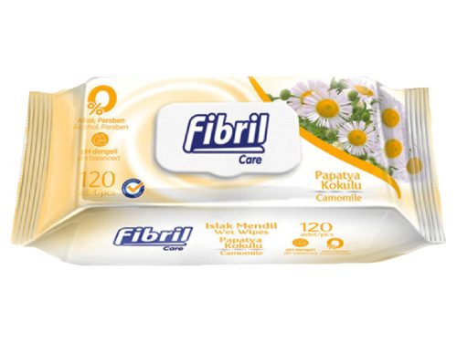 Fibril Care nedves törlőkendő 120db-os Fedeles Kamilla