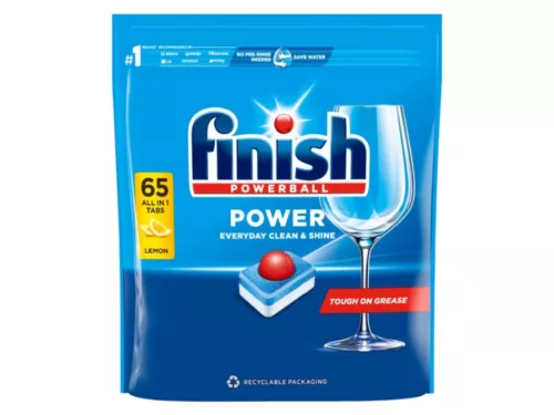 Finish Power All in 1 mosogatógép tabletta 65db - Citrom