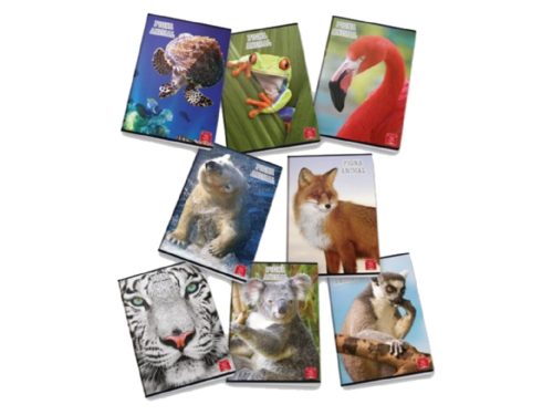 Pigna Animal 42 lapos füzet A/5 - Kockás