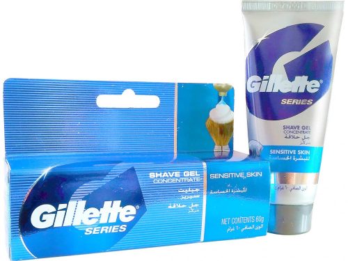 Gillette borotvagél koncentrátum 60g - Érzékeny bőrre