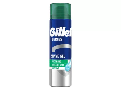 Gillette Series borotvagél 200ml - Sensitive Aloe