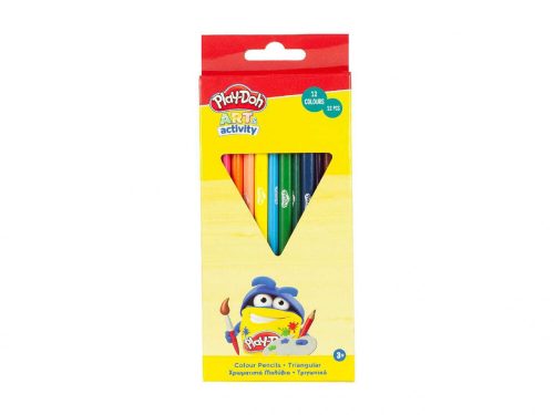 Play-Doh Art háromszögletű színes ceruza 12 db-os