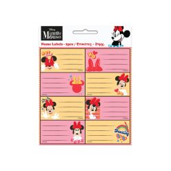 Disney Minnie Wink füzetcímke 16 db-os