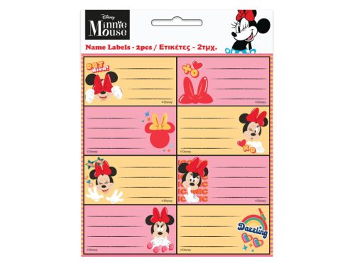 Disney Minnie Wink füzetcímke 16 db-os