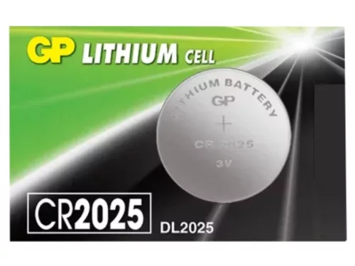 Gp lítium gombelem CR2025 3V - 1db
