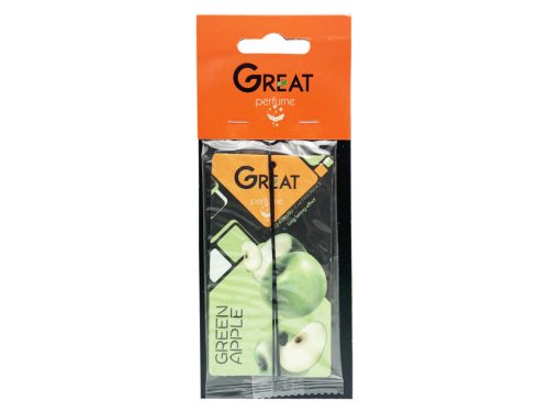 Great Perfume autóillatosító - Zöldalma
