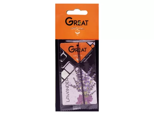 Great Perfume autóillatosító - Levendula