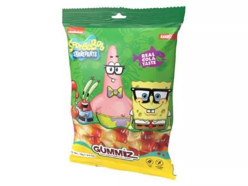 Gumicukor Kólás 70g - Spongyabob