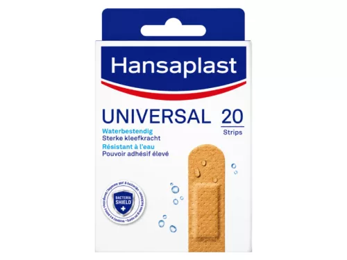 Hansaplast Universal vízálló sebtapasz 20db (19x72mm)
