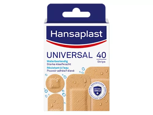 Hansaplast Universal vízálló sebtapasz 40db (Többféle méret)