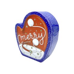 Fém díszdoboz - Merry Christmas