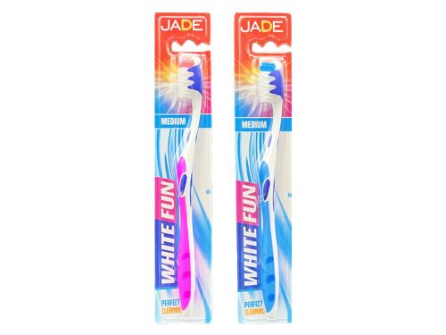 Jade fogkefe - White Fun Medium