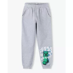  Minecraft Grey gyerek hosszú nadrág, jogging alsó 10 év /140 cm