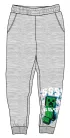 Minecraft Grey gyerek hosszú nadrág, jogging alsó 10 év /140 cm