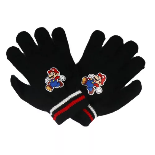Super Mario Run gyerek sapka + kesztyű szett 52 cm