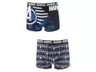 Bosszúállók Captain America Blue férfi boxeralsó 2 darab/csomag L