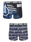 Bosszúállók Captain America Blue férfi boxeralsó 2 darab/csomag L