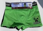 Minecraft Green gyerek boxeralsó 2 darab/csomag 10 év / 140 cm