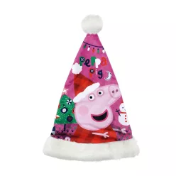 Peppa malac Pink mikulás sapka 37 cm