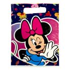 Disney Minnie Snacks műanyag ajándéktasak, ajándékzacskó 10 db-os