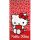 Hello Kitty Hearts fürdőlepedő, strand törölköző 70x140cm (Fast Dry)