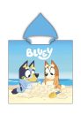 Bluey Sandcastle strand törölköző poncsó 55x110 cm (Fast Dry)