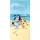 Bluey Sunny Beach fürdőlepedő, strand törölköző 70x140cm (Fast Dry)