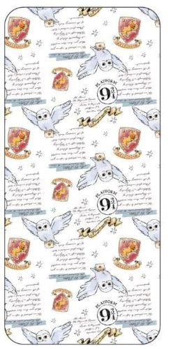 Harry Potter Letter gumis lepedő 90*200 cm