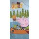 Peppa malac Kayak fürdőlepedő, strand törölköző 70x140cm