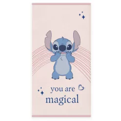   Disney Lilo és Stitch, A csillagkutya Magical fürdőlepedő, strand törölköző 60x120cm