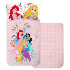   Disney Hercegnők Bloom gyerek, ovis ágyneműhuzat 100×135 cm, 40×60 cm