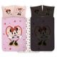 Disney Minnie Heart sötétben világító gyerek, ovis ágyneműhuzat 100x135cm, 40x60cm