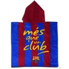 FC Barcelona strand törölköző poncsó 50x100 cm
