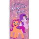 Én kicsi pónim Dreams Grow fürdőlepedő, strand törölköző 70x140cm