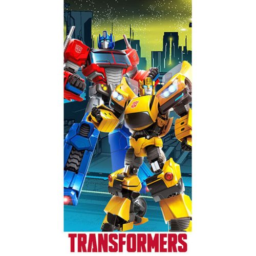 Transformers Prime & Bee fürdőlepedő, strand törölköző 70x140cm