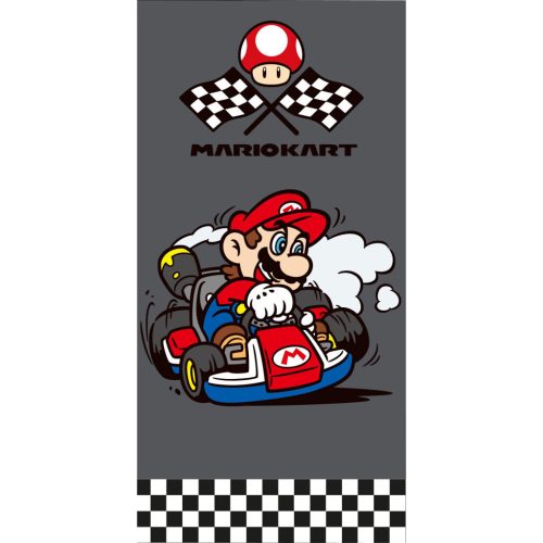 Super Mario Kart fürdőlepedő, strand törölköző 70x140cm
