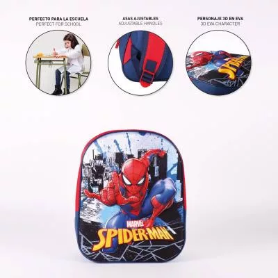 Pókember Skyline Hero 3D hátizsák, táska 31 cm